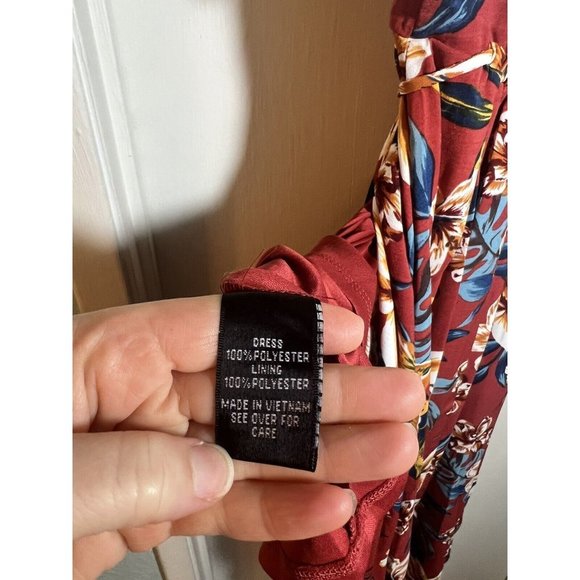 Boho Floral Hi Low Dress size XS NWT - Picture 8 of 10